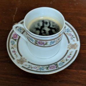 EUC Vintage Espresso Cup and Saucer